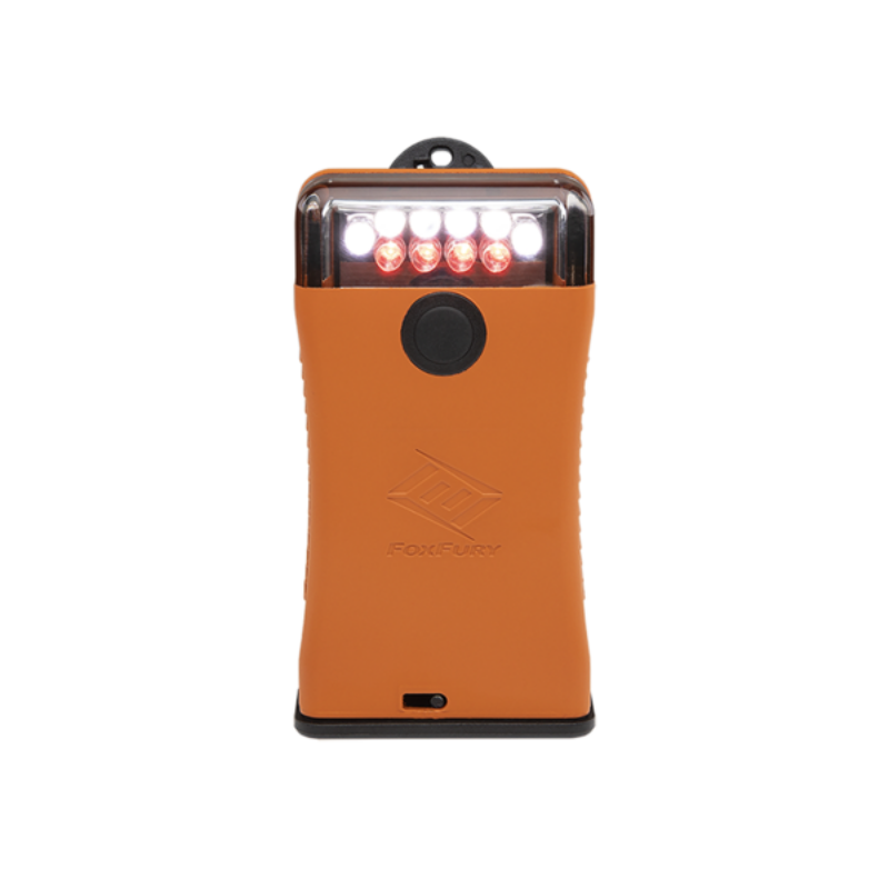FoxFury Scout Utility Clip Light, Red and White LEDs