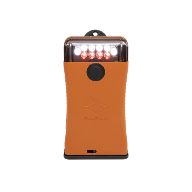 FoxFury Scout Utility Clip Light, Red and White LEDs