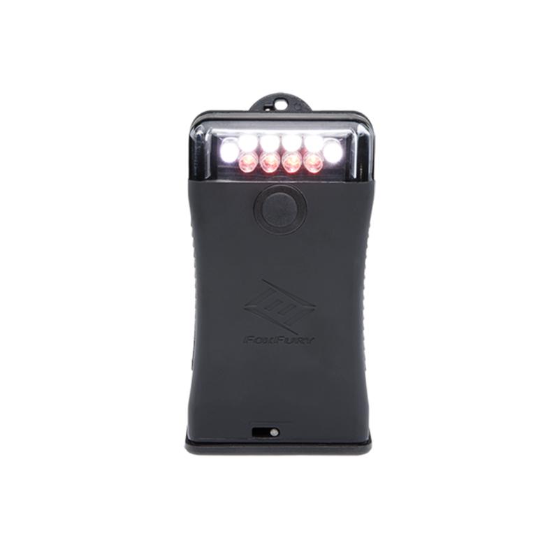 FoxFury Scout Clip Light with White and Red LEDs