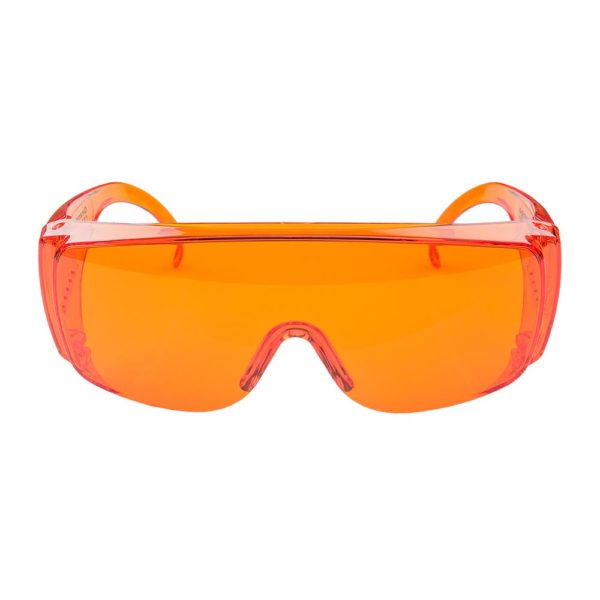 FoxFury poly-carbonate forensic goggles orange
