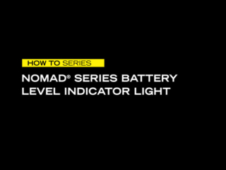 NOMAD Scene Lights - Battery Indicator Light Explained FOXFURY NOMAD Scene Lights - Battery Indicator Light Explained