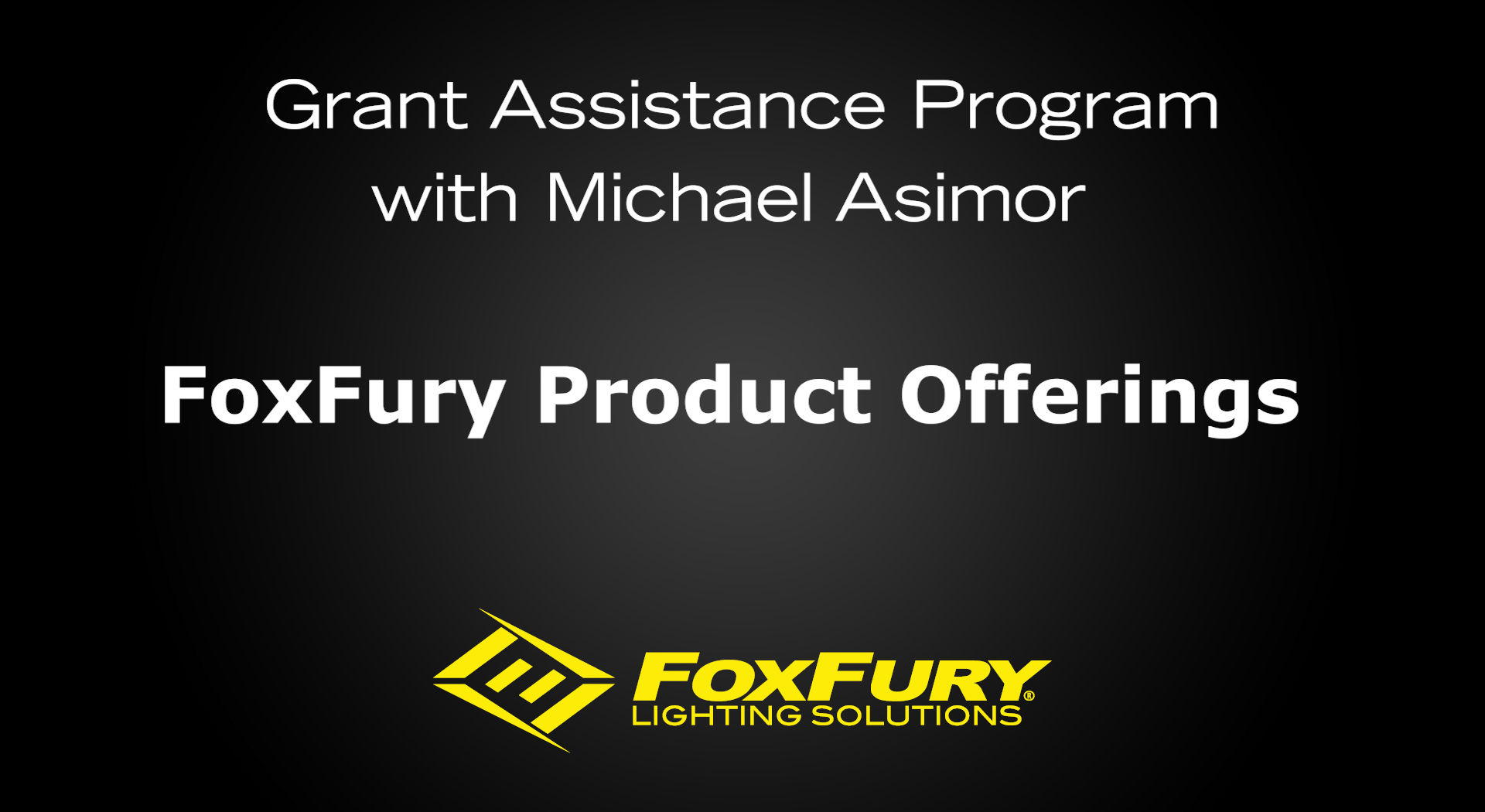 FoxFury Product Offerings video