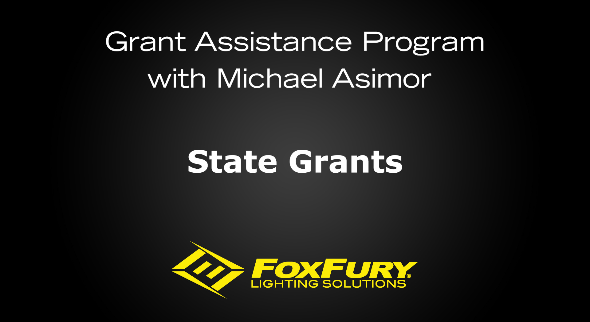 State Grants video