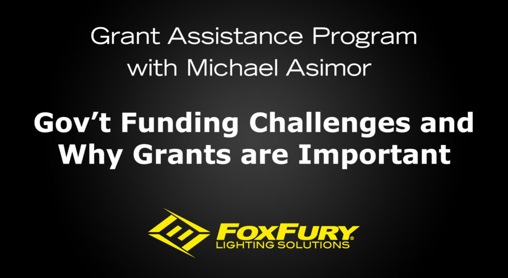 Government Funding Challenges and Why Grants are Important video