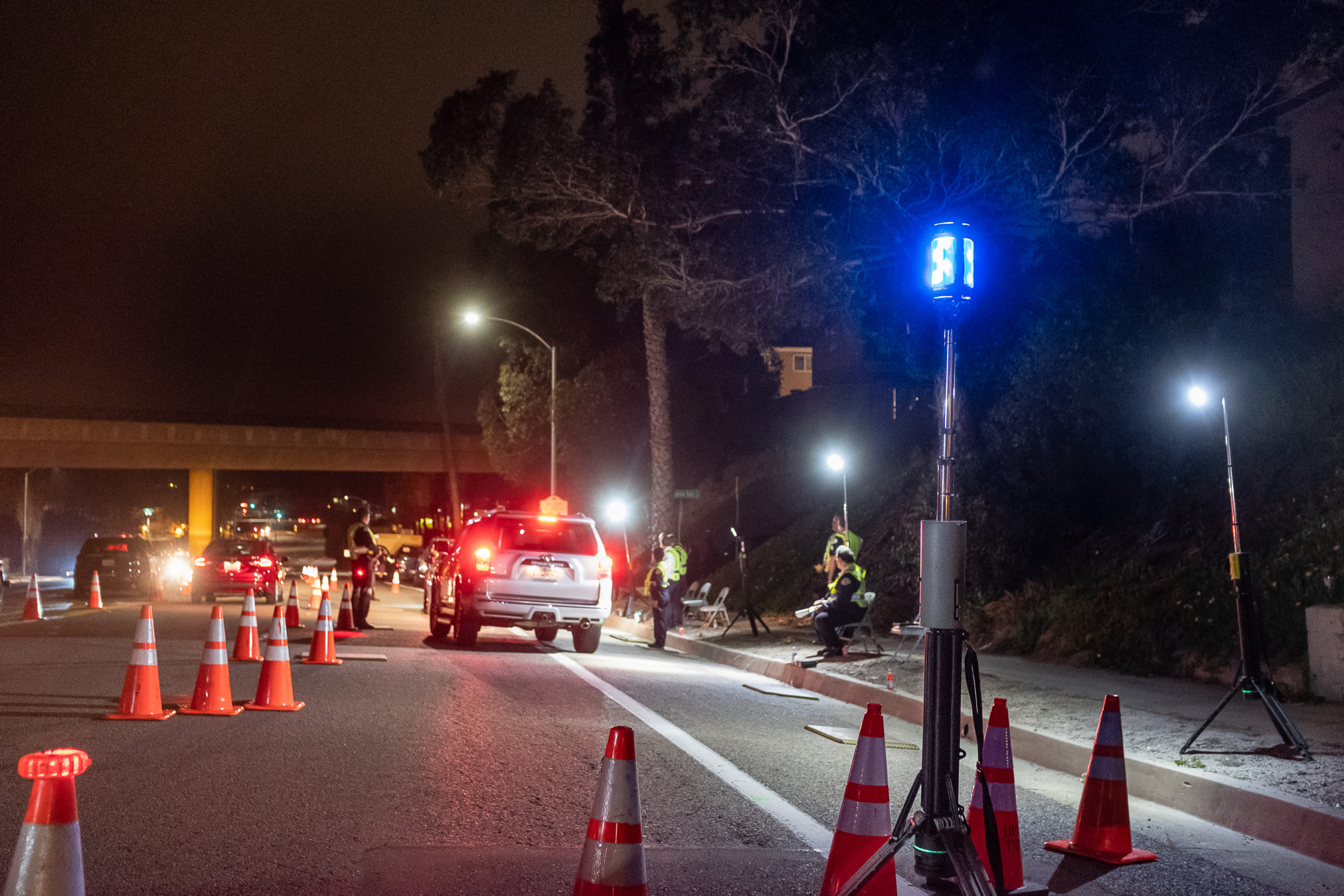 Checkpoints In Downey Area Christmas 2022 Lighting A Dui Checkpoint | Foxfury Lighting Solutions