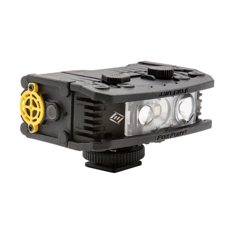 FoxFury Rugo On-Camera light for investigation